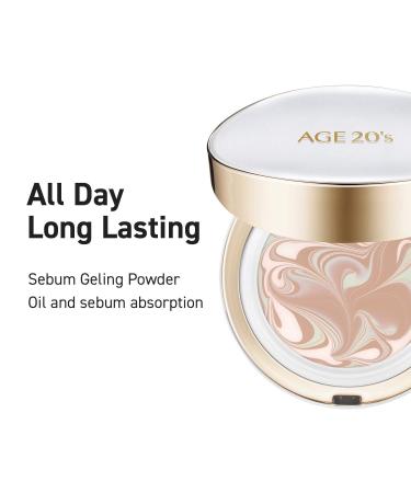 AGE 20's Long Stay Foundation Cushion Pact #13 Ivory + Purple Tone Up Base - Buy Online on GoSupps.com
