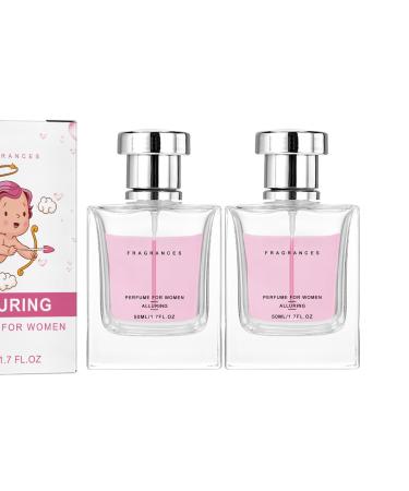 Hypnosis Perfume Pheromone Cologne for Men/Women Pheromone Infused for Attraction Romantic Odor Set Enhanced Scents Cologne Long Lasting Romantic Scent 1.7 Fl Oz (50ml) (Women) 0.85 Fl Oz (Pack of 2)