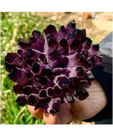 Natural Amethyst Quartz Specimen Beautiful (Size : 350-400g) ERTEYIN (Size : 350-400g) - Buy Online on GoSupps.com