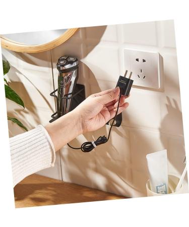 Minkissy Carbon Steel Razor Holder Clothes Rack - Toothbrush & Toothpaste Organizer for Bathroom Storage - Buy Online on GoSupps.com
