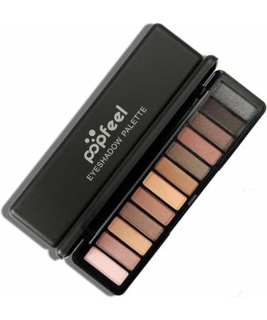 PLAFOPE 2pcs 12 Eyeshadow Pallet Eye Shadow Palettes Makeup Palette Eyeshadow Powder - Buy Online on GoSupps.com