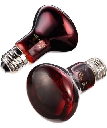 E27 Reptile Light Bulb Amphibians Basking Bulbs Heat Lamps Reptile Heat Light Far-Infrared Basking Spot Lamp UVA Heat Lamp Bulb for Bearded Dragon Turtle Chickens Puppies 100W - Buy Online on GoSupps.com