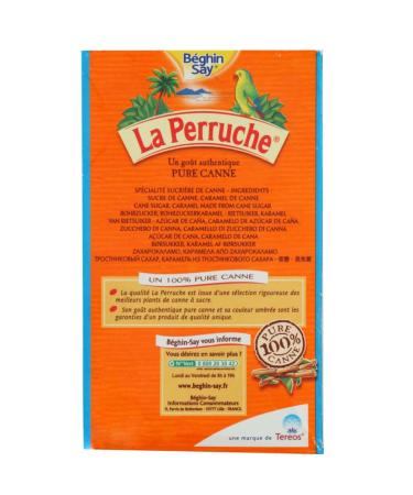 La Perruche Brown Natural Cube Cane Sugar - 10 x 750g | Premium Sweetener for Baking & Beverages | International Shipping Available - Buy Online on GoSupps.com