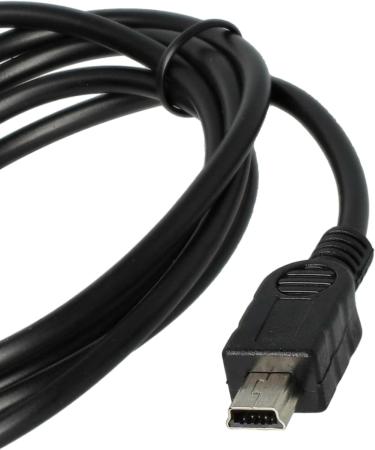 VHBW 1M USB Transfer Cable A-Mini-B 5-Pin - Compatible with Beurer BM-58 & BC 58 Blood Pressure Monitors - Black - Buy Online on GoSupps.com
