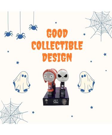Nightmare Before Christmas Light Up Talker with Candy Inside Jack Skellington and Sally Characters for Trick or Treat Game Prizes Goodie Bags and Party Favors (Pack of 02) - Buy Online on GoSupps.com