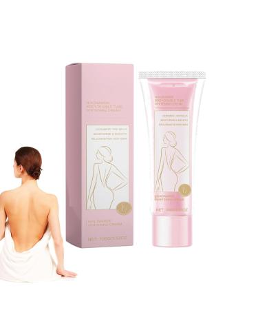 CQZQZC Aisasea Whitening Cream, Aisasea Whitening Body Lotion, Double Tube Whitening Cream, Suitable for All Skin Types, Natural Moisturizing Body Lotion