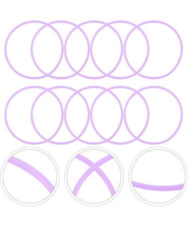 HOMSFOU 50 Pcs Silicone Bracelet Gummy Silicone Wristbands Rave Bracelets 80s Bracelets Kids Jelly Bracelet Neon Retro Gummy Bracelets Gummy Wristbands Miss Elasticity Strapping Silica Gel 5.8x5.8cmx5pcs Violetx5pcs - Buy Online on GoSupps.com