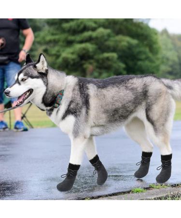 KOOLTAIL Anti-Slip Dog Boots 4 Pack - Waterproof Adjustable Dog Socks for Medium & Large Dogs - Durable Pet Paw Protector for Indoor/Outdoor - X-Large - Buy Online on GoSupps.com