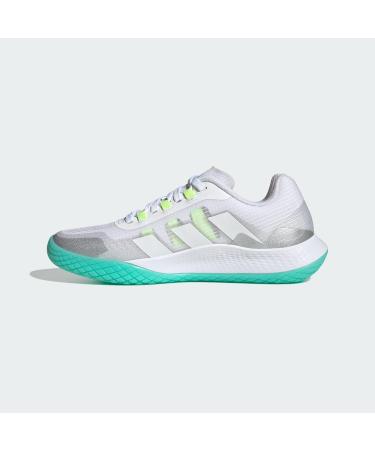 Adidas Women's Forcebounce 2.0 Volleyball Shoes - Ftwr White/Silver - Size 38 2/3 EU | International Shipping Available - Buy Online on GoSupps.com