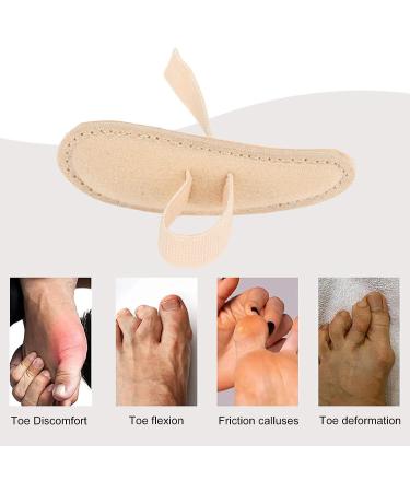 Soft Toe Buttress Pad for Left Foot - Comfortable & Corrective Hammer Toe Cushion for Sleeping - Buy Online on GoSupps.com