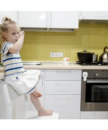 Obstate White Child Safety Door Lock for Oven Secure Your Kitchen & Protect Little Ones | 1 PC - Buy Online on GoSupps.com