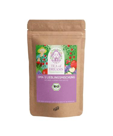 Tea of Dreams Organic Fruit Tea | Grandma's Favorite Blend | Fresh and Natural Fruit Tea Blend | Loose Leaf Tea | 250g