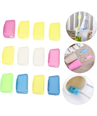 Frcolor 12-Piece Toothbrush Protective Caps - Dustproof & Portable Travel Covers - Buy Online on GoSupps.com