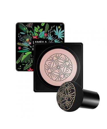 Uniform skin color make -up primer - CC Cream Foundation Mushroom Head Air Cushion BB Cream - Make -up Concealer for Face and Hals 1 G (1 Sack) # 02