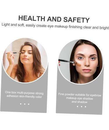 SOESFOUFU 1 Set Eyebrow Powder Set Makeup Supply Matte and Matte Multi-tool Abs 1 count (Pack of 1) As Shown - Buy Online on GoSupps.com