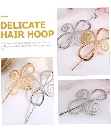 FOMIYES 8 Sets Hairpin Tiaras for Girls Womens Hair Accessories Medium Hair Clips for Women Hair Clips Metal Hair Barrettes Metal Hair Clips for Women Cage Clamp Miss Alloy Emptiness - Buy Online on GoSupps.com