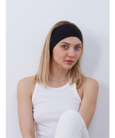 Ayesha Workout Headbands for Women - Pack of 12 Black White Grey Hair Bands | Non-Slip, Stretchy Sports Headbands for Yoga, Fitness & Skincare - Buy Online on GoSupps.com