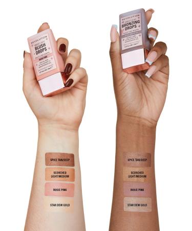 Revolution Bright Light Glow Highlighter Drops - Illuminating Golden Star Dew | 0.77 Fl. Oz - Shop Internationally - Buy Online on GoSupps.com