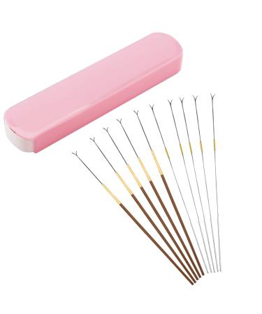 Layhou Ear Massage Set Earwax Cleaner Kits Goose Feather Stainless Steel Earpick Wax Remover Luminous Ear Pick Curette Goose Feather Ear Pick Ear Cleaner Spoon Spiral Ear Clean Tool type 2