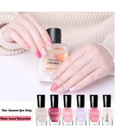 Tophany Non Toxic Nail Polish Set - Fast Dry, Easy Peel Off, Eco Friendly & Organic Water Based (18 Bottles) - Women Teens - Set-2 - Buy Online on GoSupps.com