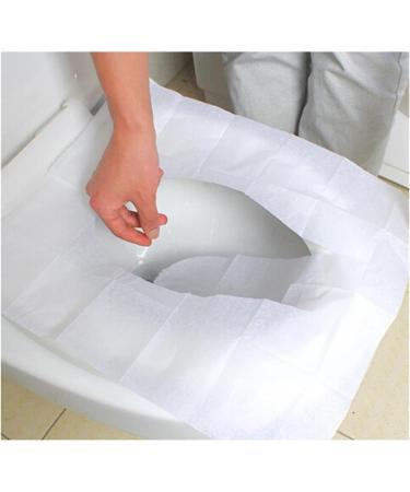 QAIXAG 10pcs/Set Travel Disposable Toilet Seat Wc Pad Toilet Paper Pad Bathroom Accessories - Buy Online on GoSupps.com