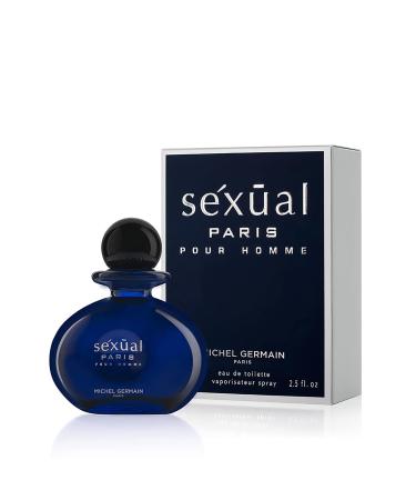 Michel Germain Sexual Paris Pour Homme Eau de Toilette Spray Cologne Top Notes of Cardamom Chardonnay Mandarin Sage Warm & Tempting Gift for Men 2.5 Fl Oz (Pack of 1) - Buy Online on GoSupps.com