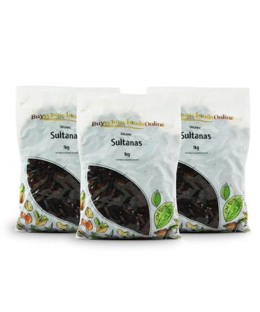 Organic Sultanas 3kg (BWFO) - Buy Online on GoSupps.com