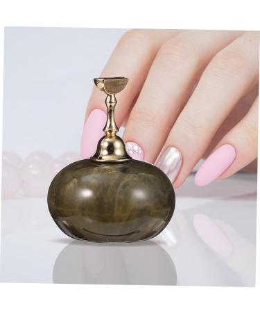 minkissy 1 Set Manicure Practice Base Nail Tip Practice Holder Diy Nail Art Stand Nail Tips Stand Base Manicure Training Holder Manicure Practice Holder Magnetic Represent Resin 3.5x3.5cm Black - Buy Online on GoSupps.com