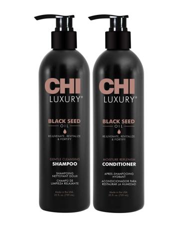 Chi Luxury Black Seed Oil Shampoo & Conditioner 25oz Duo