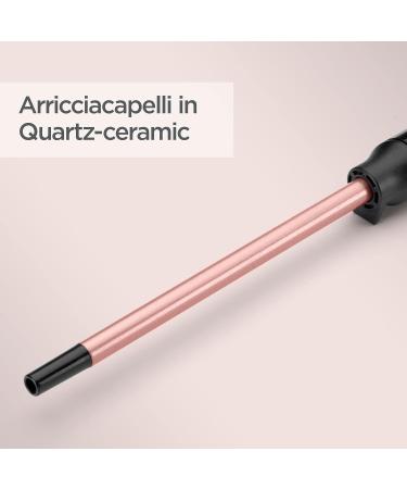 BaByliss 10mm Curling Wand C449E - Quartz-Ceramic Curling Iron for Tight Afro Curls | Pink & Black International Shipping Available - Buy Online on GoSupps.com