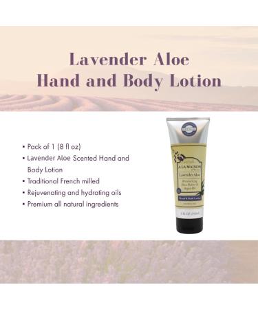 A LA MAISON Lavender Aloe Hand and Body Lotion 240ml | Nourishing Moisturizer for Soft Skin | Buy Internationally - Buy Online on GoSupps.com