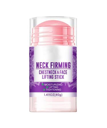 Aislor 1Pc Women Neck Firming Cream Stick for Hydration and Lifting Naturally Nourishing Moisturizing Neck Care Stick Long Lasting Tightening Facial Beauty Tool Purple One Size One Size Purple