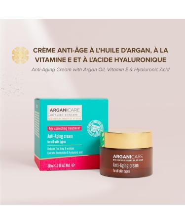  Arganicare ARGANICARE - Anti-aging cream - Moisturizing Face Care with Argan Oil - Pot 50 ml - Buy Online on GoSupps.com