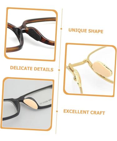 Healeeved 40 Leaves Self-Adhesive Comfortable Glasses Nose Pads - Soft Skin-Friendly Sponge for Optimal Nasal Protection | International Shipping Available - Buy Online on GoSupps.com