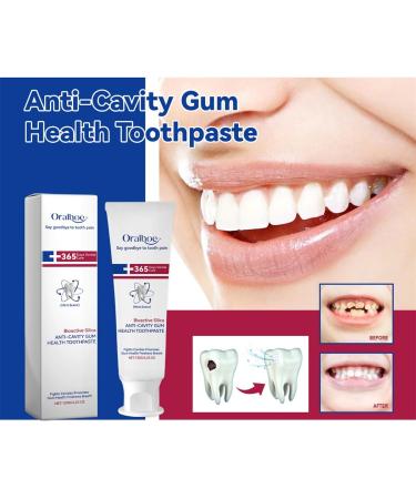 Oraliz Anti-Caries Whitening Toothpaste Anti-Caries Toothpaste Anti-Caries Whitening Active Gingival Restoration Refreshing And Anti-Caries Toothpaste (5pcs) - Buy Online on GoSupps.com
