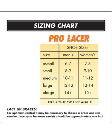 Active Ankle Prolacer Lace-up Ankle Brace - Medium Black for Injury Protection & Sprain Support | International Shipping - Buy Online on GoSupps.com