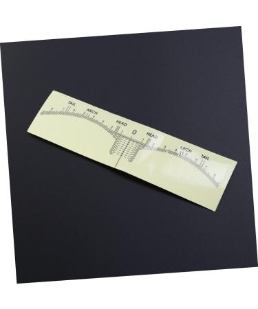 Hemoton 300 Pcs Eyebrow Ruler Brow Stickers Eye Brow Stencil Eyebrow Measuring Ruler Tools Disposable - Buy Online on GoSupps.com