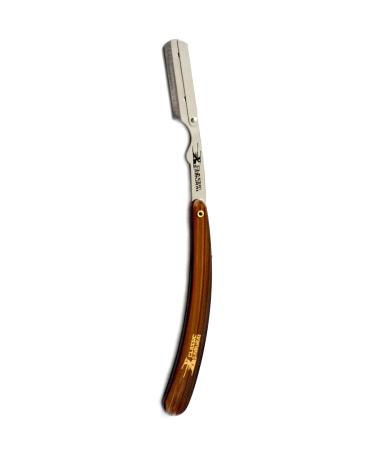 Professional Stainless Steel Barber Straight Edge Razor + 100 Blades - Ultimate Shaving Tool - Buy Online on GoSupps.com