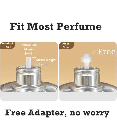 Travel Perfume Atomiser Refillable Underfill Perfume Atomizer Mini Aftershave Empty Spray Bottle Pods Travel Perfume Holder Pocket Travel Toiletries Holiday Essentials For Handbag Traveling (Grey) - Buy Online on GoSupps.com