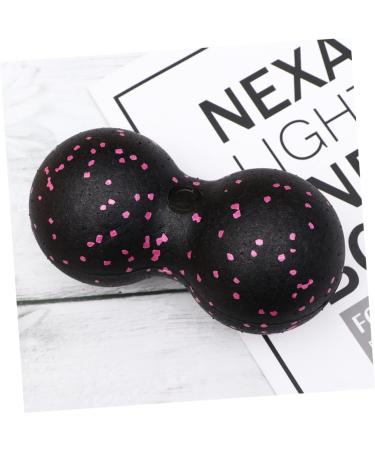 Minkissy Gym Massage Ball - Enhance Your Yoga & Fitness Routine with Neck & Back Relief Tools | Pink Lacrosse Balls for Muscle Roll & Balance | 16.5x8.5x2cm - Buy Online on GoSupps.com