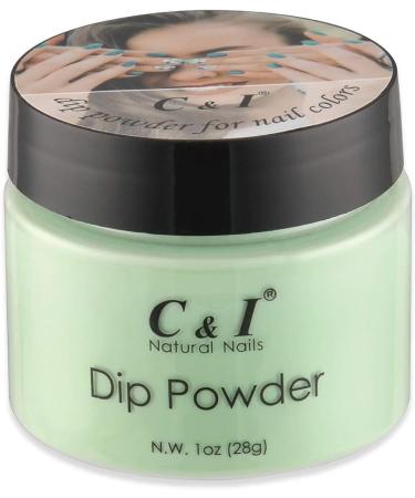 Dip Powder Color No # 77 Jade Green Nail Gel Effect Blue Color System 1 oz 28 g - Buy Online on GoSupps.com