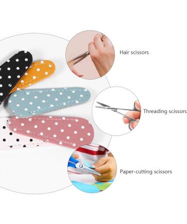 FRCOLOR tui En Cuir Pour Ciseaux De S curit Lot De 6 L ger Et Portable Pour Passionn s De Couture - Buy Online on GoSupps.com