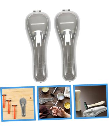 FRCOLOR Leather Razor Storage Box - 10pcs Anti-Rust Protection for Hairdressers & Travelers - Buy Online on GoSupps.com