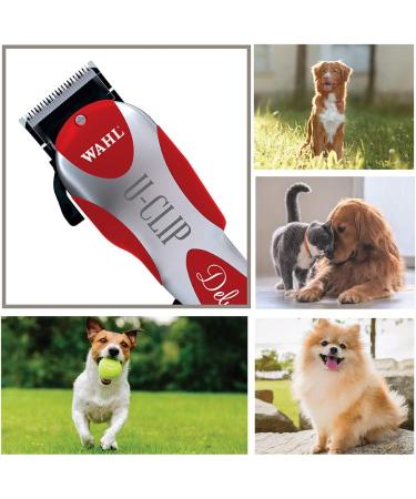 Wahl Deluxe U-Clip Pet Grooming Kit (9484-300) Red/Chrome - Buy Online on GoSupps.com