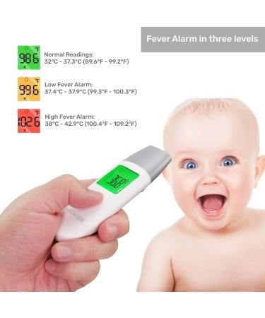 LOOKEE Petite Touchless for Forehead | Designed for Adults Kids Baby | Battery & Pouch Included - Buy Online on GoSupps.com