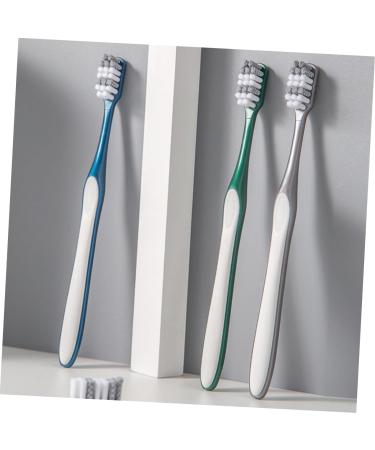 Goohochy 8-Set Hard Bristle Travel Toothbrushes for Men - Reduces Tooth Spots Perfect for Camping & Daily Use - Buy Online on GoSupps.com