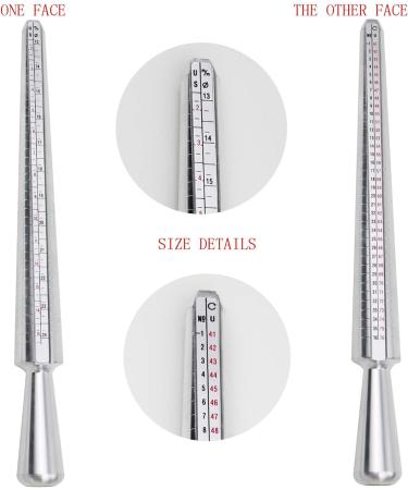 HEYMOUS Ring Mandrel Set with Rubber Mallet - Jewelry Sizer Tools for Ring Sizing and Repair - Buy Online on GoSupps.com
