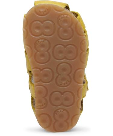 Falcotto Alby Closed Toe Fisherman Leather Sandals - 6 UK Child - Yellow - Buy Online on GoSupps.com