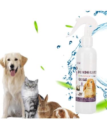 Atyhao Pet Odor Eliminator 220ml - Effective Odor Remover for Rabbits Hamsters & Small Animals | Lavender Scented Toilet Inserts - Buy Online on GoSupps.com