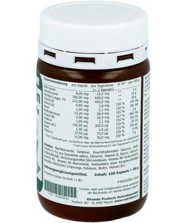 Buy Beta Carotene Capsules 8 mg | 100 Count Skin-Friendly Vitamins for Mild Tanning Effect - Buy Online on GoSupps.com